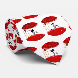 Cricket Player In A Cricket Ball, Neck Tie