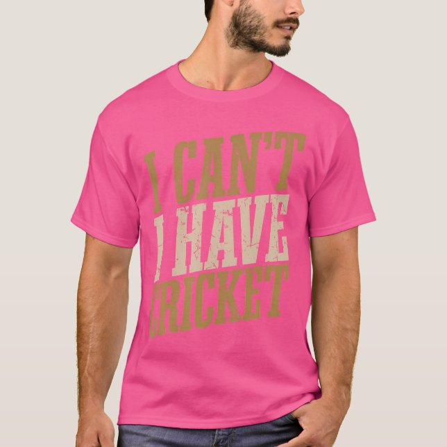 Cricket Player Men Cricket T-Shirt (Front)