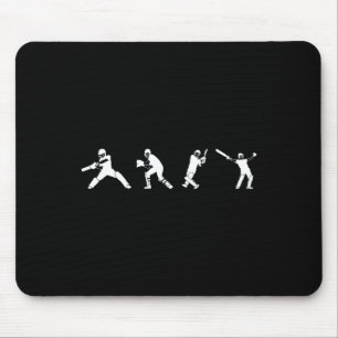 Cricket Player Sport Mouse Pad