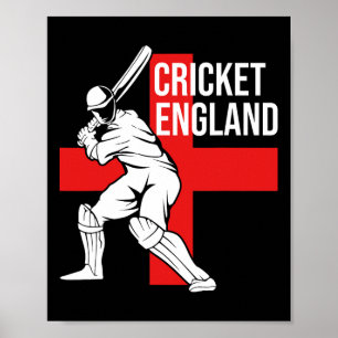 Cricket Player Uk England Cricket For Men  Poster