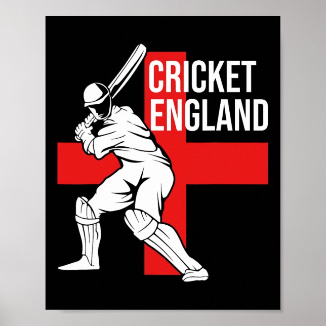 Cricket Player Uk England Cricket For Men  Poster (Front)