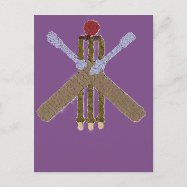 Cricket Postcard (Front)