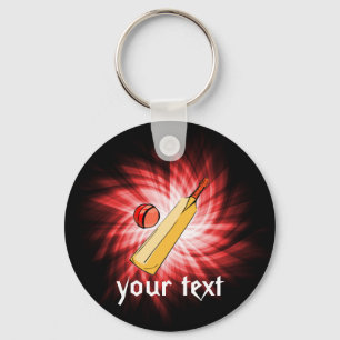 Cricket; red key ring
