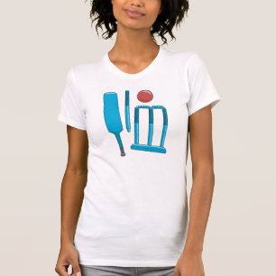 Cricket Set Womens T-Shirt