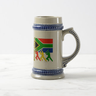 Cricket South Africa Beer Stein