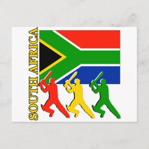 Cricket South Africa Postcard