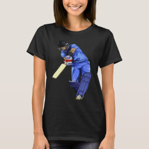Cricket Sport Graphic Boys Crickets Player 1 T-Shirt