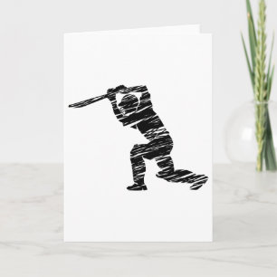 Cricket Sport Player 1 Card