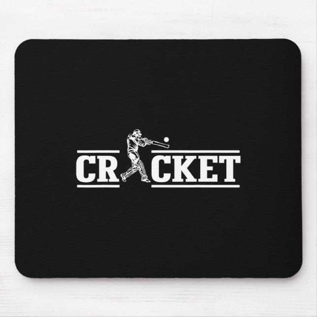 Cricket Sport Player Cricket Lover  Mouse Pad (Front)