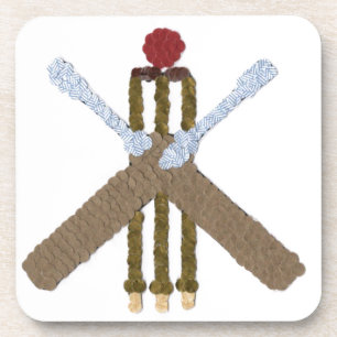Cricket Square Drinks Coaster