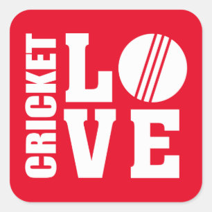 Cricket Square Sticker