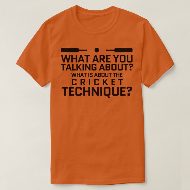 cricket T-Shirt (Design Front)