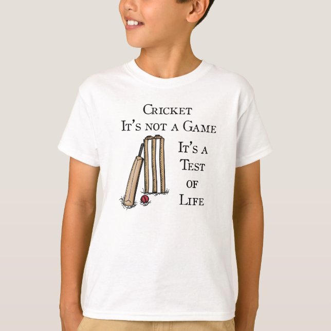 Cricket T-shirt (Front)