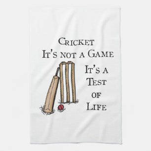 Cricket Tea Towel
