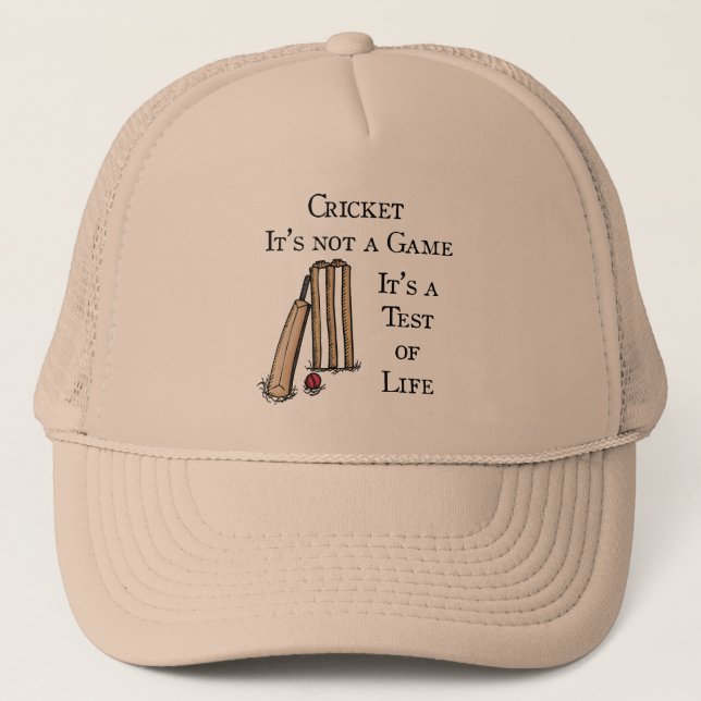 Cricket Test Match Hat (Front)