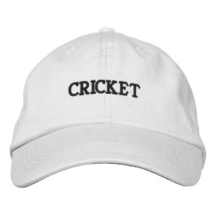 CRICKET Text Loving Sports Stunning Fantastic-Hat Embroidered Hat