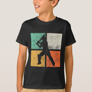 Cricket Tsman Gift Player Coach Retro T-Shirt
