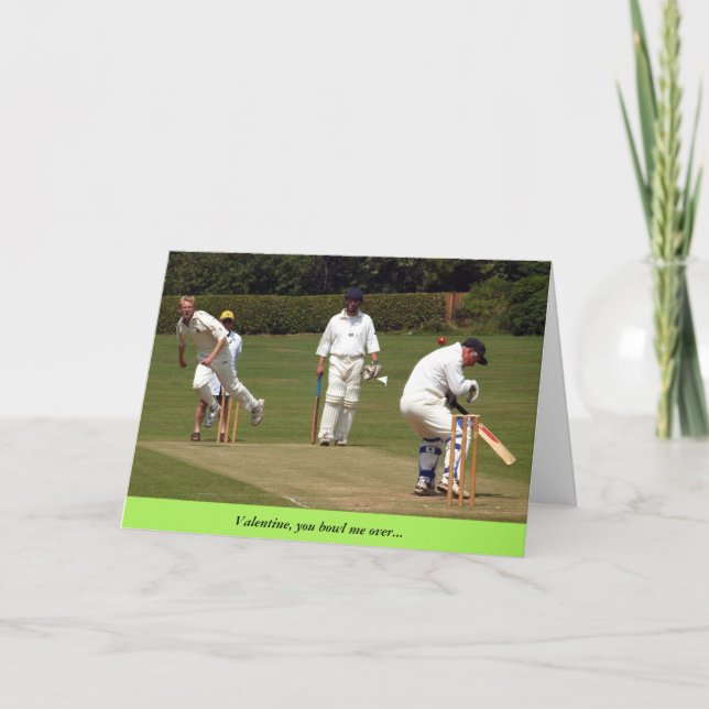 Cricket Valentine Card (Front)