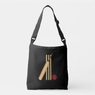 Cricket - Wicket, Bat and Ball Crossbody Bag