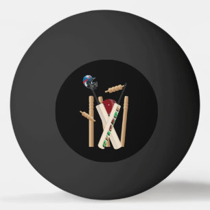 Cricket Wickets, Bats And Ball,  Ping Pong Ball