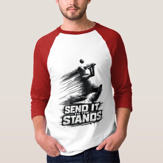 Cricket World Cup Power  T-Shirt (Front)