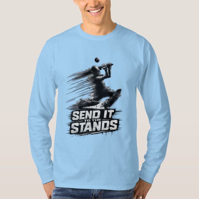 Cricket World Cup Power  T-Shirt (Front)