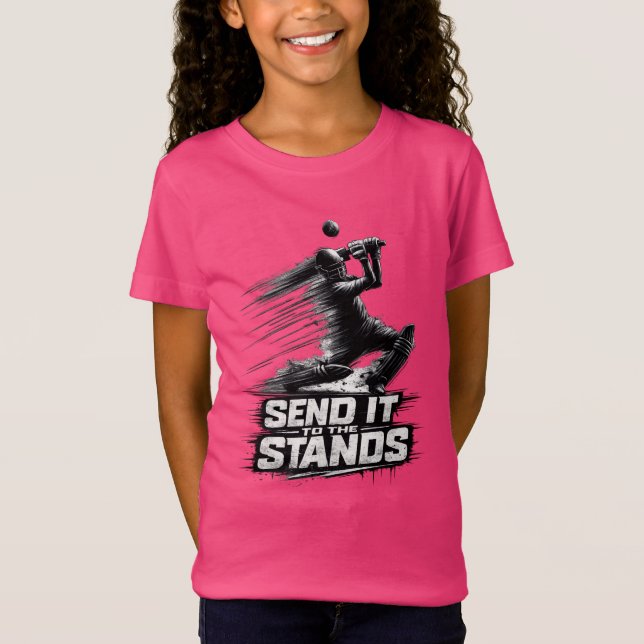 Cricket World Cup Power  T-Shirt (Front)