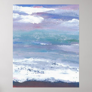 CricketDiane Ocean Poster - Sea Moonscape