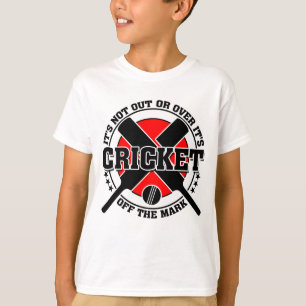 Cricketer's Off The Mark Cricket T-Shirt