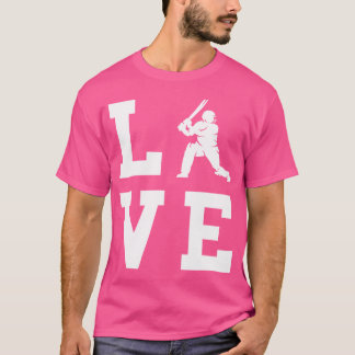 Cricketing Love Cricket Player Cricketer Cricket B T-Shirt
