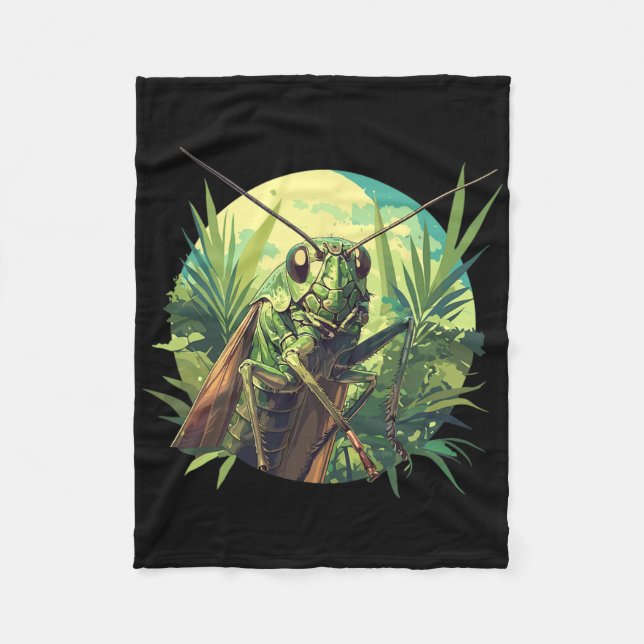 Crickets Animal Cricket 6  Fleece Blanket (Front)