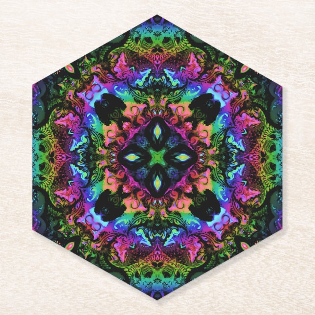 Crickets Pride  Paper Coaster (Front)