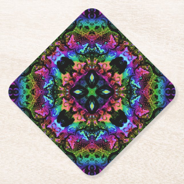 Crickets Pride  Paper Coaster (Front)