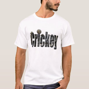 Crickey: Aussie Slang Word Made With Crocodiles, T-Shirt