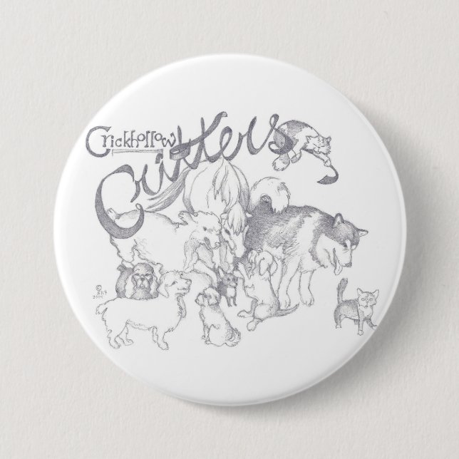 Crickhollow Critters Button (Front)