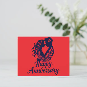 Cricut Happy Anniversary Card 