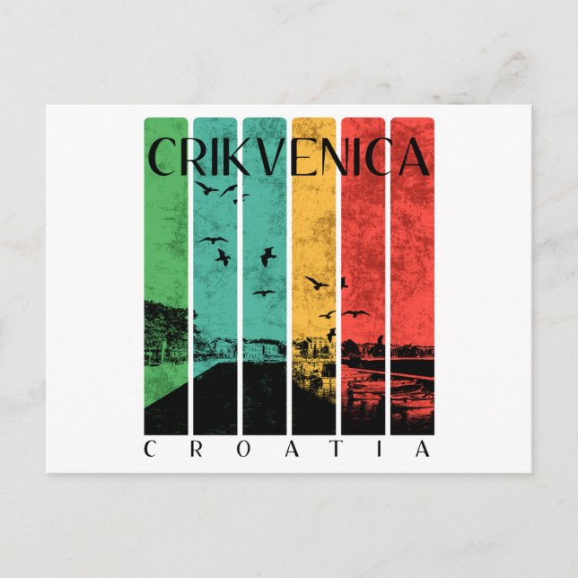 Crikvenica  postcard (Front)