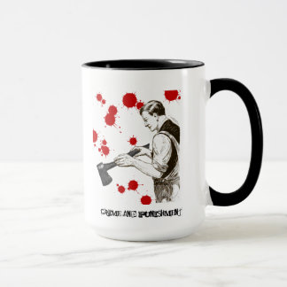Crime and punishment mug