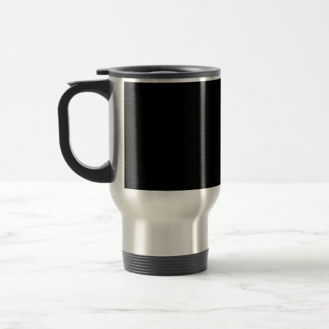 Crime And Wine Skeleton Hands  Travel Mug (Left)