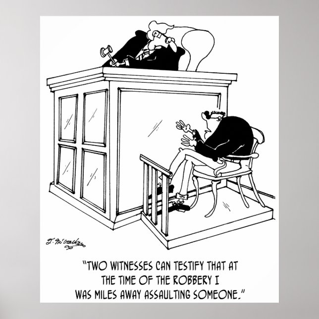 Crime Cartoon 5495 Poster (Front)