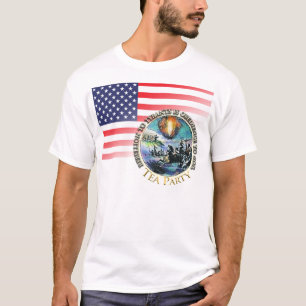 Crime Inc Tea Party Rebellion Tee Shirt