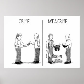 Crime, Not a Crime Poster