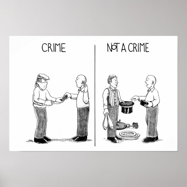 Crime, Not a Crime Poster (Front)