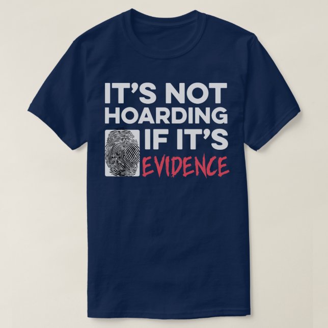 Crime Scene Investigator Forensic Scientist Corone T-Shirt (Design Front)