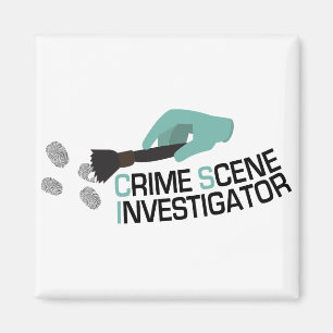 Crime Scene Investigator Magnet