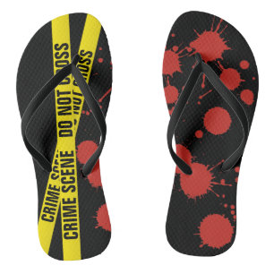 Crime Scene Jandals