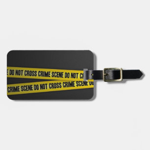 Crime Scene Luggage Tag