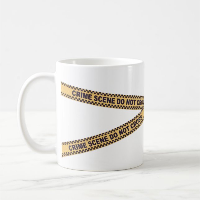 Crime scene Mug (Left)
