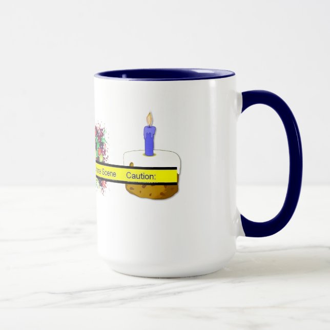 Crime Scene Mug (Right)