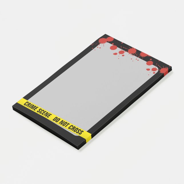 Crime Scene Post-it Notes (Angled)